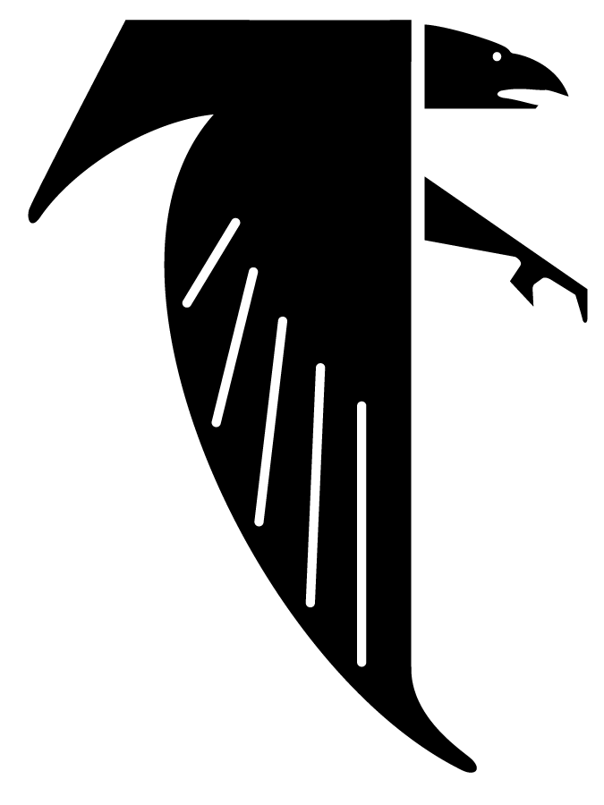 Atlanta Falcons 1966-1989 Primary Logo iron on paper